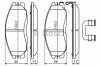 Set placute frana,frana disc SSANGYONG REXTON (GAB) (2002 - 2012) BOSCH 0 986 494 650