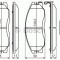 Set placute frana,frana disc SSANGYONG REXTON (GAB) (2002 - 2012) BOSCH 0 986 494 650