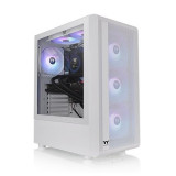 Carcasa Thermaltake S200 Tempered Glass aRGB Snow alba