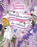 Disney Printese, Frumoasa adormita, Povestea mea de colorat