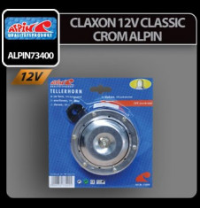 CLAXON 12V CLASSIC CROM ALPIN 28 - C1C3070 foto