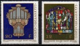 LUXEMBURG 1987, Aniversari, 1000 de ani - Biserica St.Michel, Arta, MNH, Nestampilat