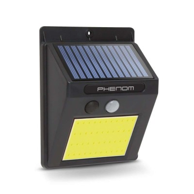 Reflector solar COB LED cu senzor de miscare montabil pe perete 3W IP65 Phenom foto