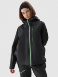 Geacă de skitour 4FPRO impermeabilă membrana Dermizax 20000 pentru femei - neagră, 4F Sportswear