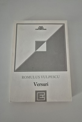 Romulus Vulpescu Versuri Antologie foto