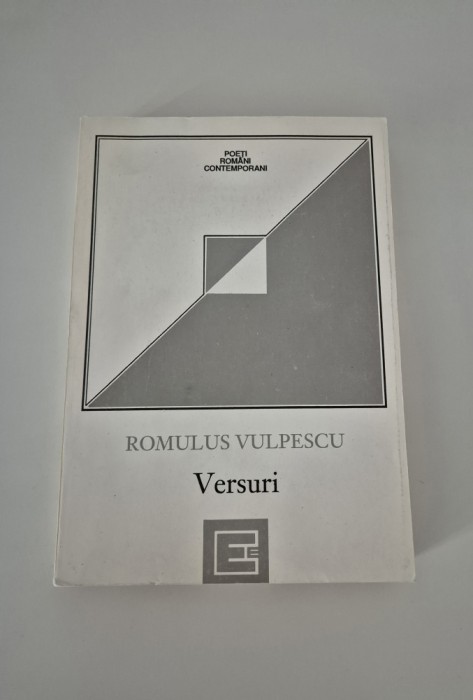 Romulus Vulpescu Versuri Antologie