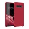 Husa pentru Samsung Galaxy S10, Silicon, Rosu, 47732.208