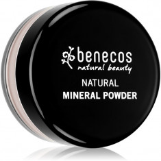 Benecos Natural Beauty pudra cu minerale culoare Light Sand 6 g