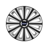 Cumpara ieftin Trend Set 4 capace roti Trend R15 pentru gama auto Volvo Trend Silver-Black