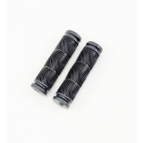 Set 2 mansoane biciclete KRIS MTB Grot 0123, 120mm, PVC, culoare negru Cod:A743