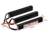 Acumulator TriPack Li-Po 11.1V / 2200mAh 20C IPower Deans