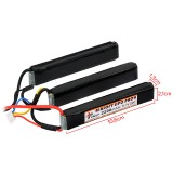 Acumulator TriPack Li-Po 11.1V / 2200mAh 20C IPower Deans