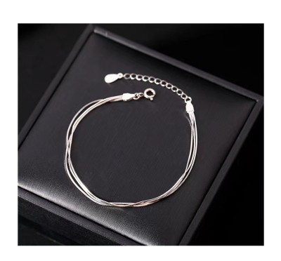 Brățară Deosebită Din Argint &amp;ndash; Accesoriu Modern, Versatil Și Elegant Cod Arg330E foto