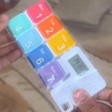 Organizator pentru Pastile Săptăm&acirc;nal cu Ceas și Alarmă