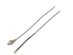 Senzor Inductiv PNP NO 0-0.8mm 10-30VDC M5 IP67 100mA