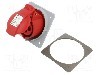 Conector alimentare AC, IEC 60309, IP44, 16A, 415V AC, 4 pini, AMPHENOL - 2CMA170012R1000
