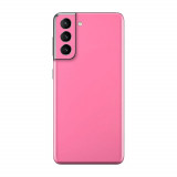 Cumpara ieftin Set Doua Folii Skin Acoperire 360 Compatibile cu Samsung Galaxy S21 Plus - Wrap Skin Hot Glossy Pink, Roz, Oem