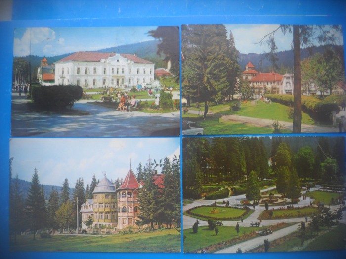 HOPCT LOT 3809 -4 CARTI POSTALE-BORSEC -JUD HARGHITA-CIRCULATE