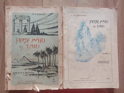 Peste mari si tari 2 volume N.M Condeescu foto