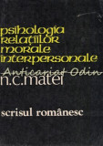 Psihologia Relatiilor Morale Interpersonale - N. C. Matei