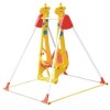 Leagan pentru copii model Girafa, 2-4 ani, Unisex, Oem
