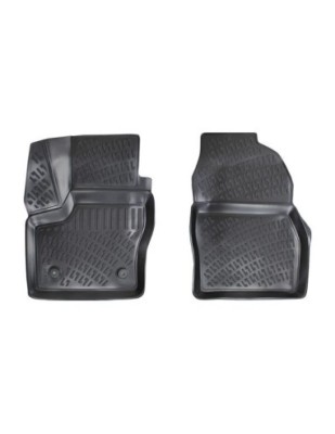 Set covorase auto din cauciuc tip tavita pentru Ford Connect II (Fata) 2014- foto