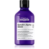 L&rsquo;Or&eacute;al Professionnel Serie Expert Keratin Alpha Sleek șampon pentru un aspect neted al părului 300 ml