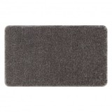 Covor Baie Gri 60x100 cm, Antialunecare, Moale, Poliester. Covoras WC, Intrarea Dus, Covoare Baie Moderne, Absorbant, Usor de Curatat