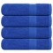 vidaXL Prosoape de m&acirc;nă 4 buc Albastru 50x100 cm 360 g/m&sup2; 100% bumbac 136711