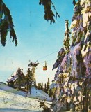 CPI B13325 CARTE POSTALA - POIANA BRASOV. STATIA TELEFERIC SOSIRE