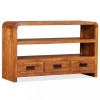 VidaXL Comodă TV, 90x30x55 cm, lemn masiv de acacia 244681