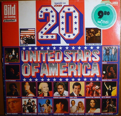 Vinil LP Various &lrm;&ndash; 20 United Stars Of America (VG++)