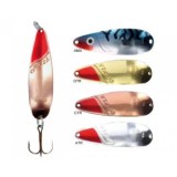 Lingura Oscilanta Rublex Orkla Nr5 13g/81mm Argint + Cap rosu