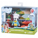 Set de joaca Bluey - Gratarul din spatele curtii, cu figurina inclusa