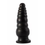 Dildo anal X-Men 10&quot; Extra Large Butt Plug Black II (25.4cm)