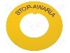 Inel plat de avertizare, PROMET - W0-P.?&Oacute;?TE DR NAPIS STOP-AWARIA