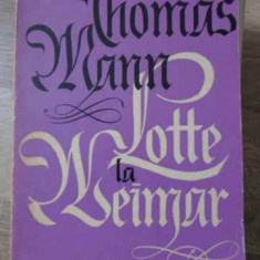 LOTTE LA WEIMAR-THOMAS MANN