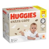 Scutece Extra Care Marimea 3, 6-10 kg, 96 bucati, Huggies