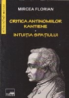 Critica antinomiilor kantiene. Intuitia spatiului foto