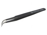 Pensetă de Precizie 120mm cu V&acirc;rf Curbat ESD 17g