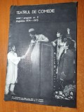 Caiet-program nr. 5 teatrul de comedie stagiunea 1974-1975-o noapte furtunoasa