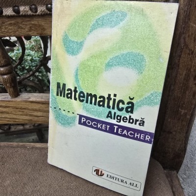 Matematica, algebra. Pocket Teacher foto
