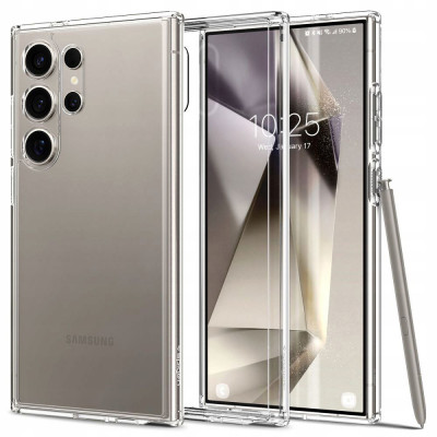 Spigen - Ultra Hybrid - Samsung Galaxy S24 Ultra - Clear foto