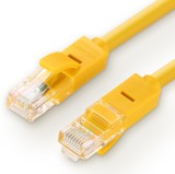 PATCH CORD UTP Ugreen Cat5e, &quot;NW103&quot; fire din cupru, viteza maxima 100 Mbps, 3m, galben &quot;11232&quot; (timbru verde 0.08 lei) - 6957303882328