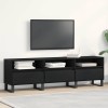 VidaXL Cabinet TV Stejar negru 150 x 30 x 44.5 cm Lemn compozit 862880