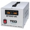 Stabilizator tensiune servomotor 2100va ted electric, peste 2000w, 220, protectie scurtcircuit