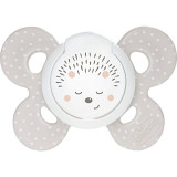 Chicco Physio Comfort Stars/Hedgehog suzetă 16-36m+ Night Boy 2 buc