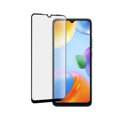 Folie sticla securizata pentru xiaomi redmi 10c, pro iao3, acopera tot ecranul, full glue cu lipire completa, 9h, 3d, negru foto