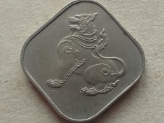 MYANMAR-10 PYAS 1963 foto