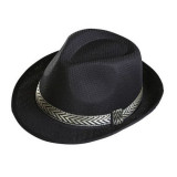 Palarie neagra fetru fedora, Widmann Italia